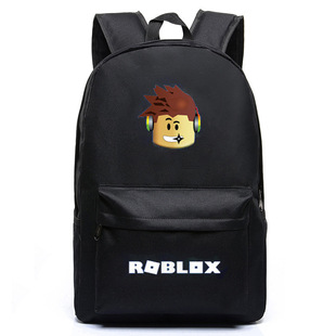 Cross-border roblox games surrounding stars men's and women's shoulder bags travel bags computer bags Senior high school student school bags