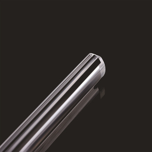 Acrylic profile manufacturer in stock supply BS001 acrylic transparent freezer lamp lens
