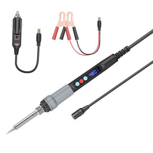 Car portable electric soldering iron DC low voltage electric soldering iron 12V-24v fast heating electric soldering iron clip package