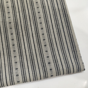 In stock direct selling casual Jacquard striped fabric children's clothing shirt dress women's pants striped jacquard fabric