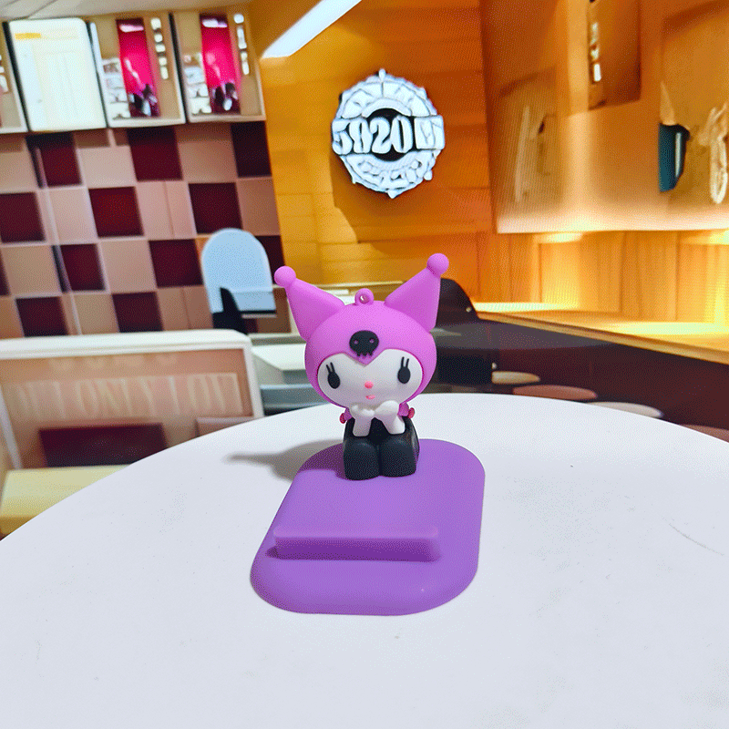 Креативный новый мобильный телефон держатель Sanrio милый студент настольный стол украшения плоский держатель ленивый человек преследует артефакт