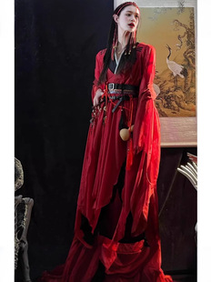 Tao Weird Fairy Li Huowang cos Clothing Li Huowang C Clothing cosplay Clothing suit Sitting Forgetting Tao Huozi Brother cos Clothing