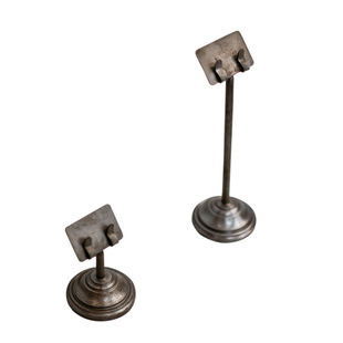 Retro Style Metal Price Display Board Desktop Vertical Product Brand Price Board Price Display Board Label Clip