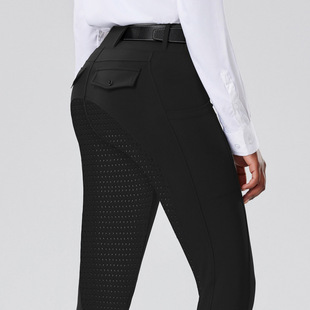 vsv full-seat silicone non-slip riding pants women's breathable moisture-wicking high-elastic tight equestrian pants quick-drying
