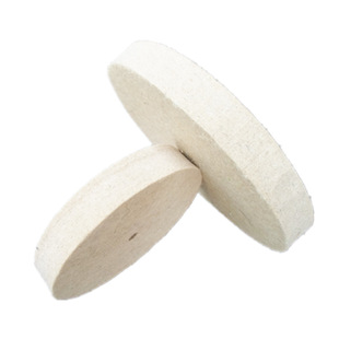 New fine wool felt polishing wheel 2-7 inch back velvet high density self-adhesive stainless steel mirror felt polishing wheel