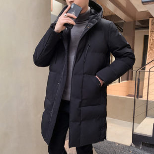 2024 Winter New Cotton-padded jacket plus size Korean Fashion Trend Casual All-match Warm Cotton-padded Jacket Mid-length