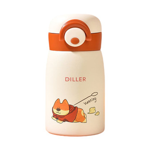 New Style 316 Stainless Steel Thermos Cup Household Mini Men's and Women's Accompaniment Cup High Color Value Children's Portable Student Cup