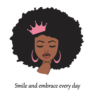 FX-E282 personalized European and American thick lip sexy girl English slogan living room bedroom background wall decoration wall sticker