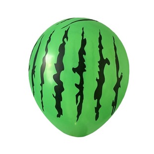Strawberry wave point children's toy balloon watermelon cartoon balloon party park night market stall balloon manufacturers wholesale