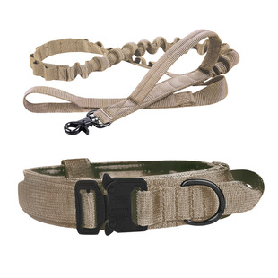 Tactical Dog Collar Outdoor Nylon Traction Pet Collar Military Dog Collar Medium and Large Dog Training Dog Collar