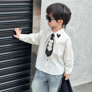 Boys' spring suit 2025 new academic style children's cardigan clothes spring and autumn handsome boy baby clothes