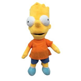 Внешняя торговля Плюшевая кукла Симпсоны Assen A Toy Американский телесериал Трансграничная Горячая продажа Анимационная кукла в подарок