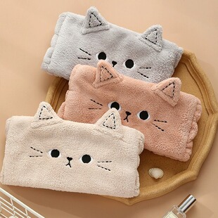 Factory Internet Celebrity Sweet Cute Face Wash Hair Band Girls Plush Headband Hair Accessories Wide Edge Hair Band Makeup Headwear