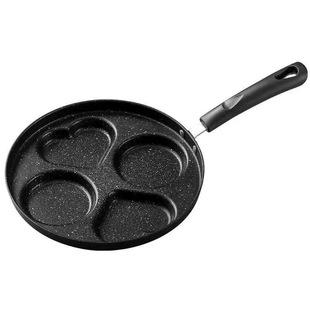 Maifan Stone Egg Frying Pan Non-stick Pan Multi-function Three-in-One Breakfast Household Stove Universal Porous Hamburger
