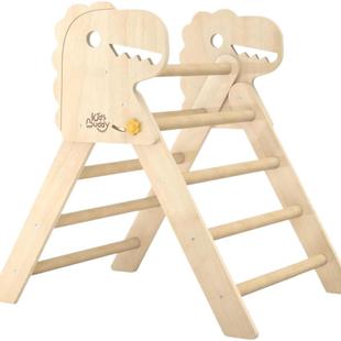 Wooden Climbing Rack Indoor Children's Montessori Climbing Rack Multifunctional Foldable Wooden Climbing Rack for Children