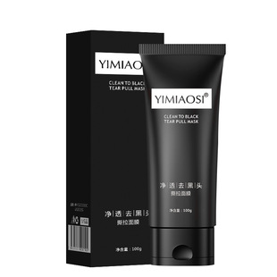 YIMIAOSI Чистая черноголовая отрывная маска 100 г Чистящие поры улучшают угри освежающие прыщи оптом