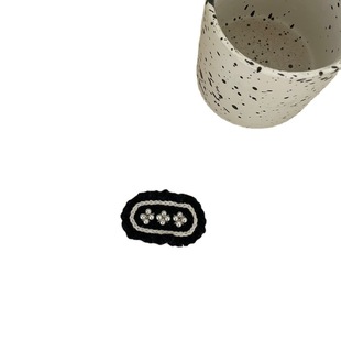 French Black Style Large Intestine Hair Ring Women's Ins Korean Style Simple Elegant Hair Rope New Style Pig Bowel Head Rope Rubber Band