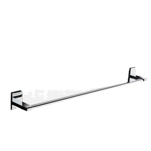 All Copper Light Luxury Bathroom Towel Single-pole Hotel Bathroom Towel Rack Towel Bar Wall-mounted Rack Storage Rack