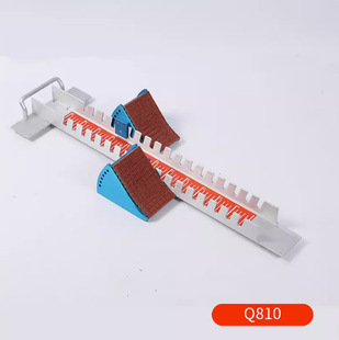 Aluminum Alloy Starting Machine Plastic Runway Starting Machine Outdoor Sports Competition Adjustable Track and Field Competition Starting Machine