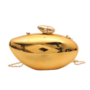 2024 Autumn New Dinner Bag European and American Fashion Personalized Mango Style Acrylic Women's Bag Chain Crossbody Box Bag