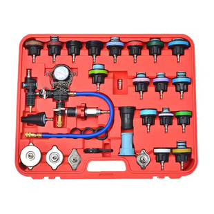 28 pieces 34 pieces of automobile water tank pressure leak detector coolant replacement leak detector vacuum pressure gauge leak detector