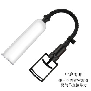 Comrade SM back court vacuum negative pressure suction Yin anal anal stripping development anal expander anal plug alternative toy boxing female device