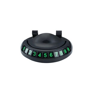 Temporary parking plate with luminous car navigation bracket telephone number plate temporary parking number plate