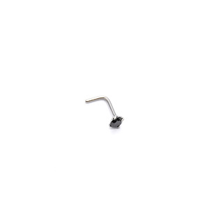 Cross-border supply of stainless steel straight nose nail L nose nail 5 nose nail Europe and the United States puncture jewelry nose ring wholesale