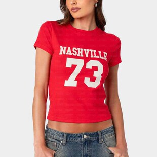 Foreign trade fashion casual Joker European and American women's BM style pullover digital alphabet printing navel jacket wholesale
