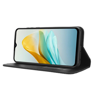 Для ZTE Blade A53 чехол для телефона карта кошелек ретро кожаный чехол Магнитный всасывающий флип защитный чехол