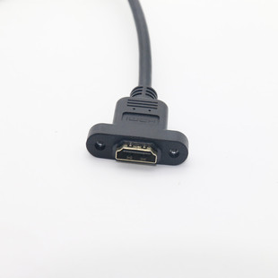 Удлинитель HDMI от мужчины к женщине с ухом с отверстием для винта HDMI с удлинителем уха от мужчины к женщине медь HD