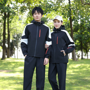 Children's Jackets, Spring & Fall Windproof Family Outwears, Boys' Tops, Girls' Autumn Clothes, Camping Style Rainproof and Trendy