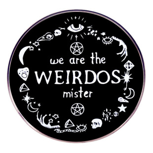 Брошь We Are Mr. Weirdo, юмористический Забавный английский значок, значок из металлического сплава, аксессуары