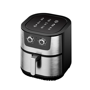 15L household air fryer atmospheric practical electric fryer stainless steel mechanical invisible multi-function large capacity