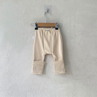 Baby Big Fart Pants Baby Men and Women Fall and Winter A Cotton Pants Loose Harlan Pants Assembled Outer Wear PP Pants