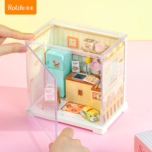 Rolife Мир супер-мира DIY домик мини-дом модель строительных блоков собранная игрушка женщина