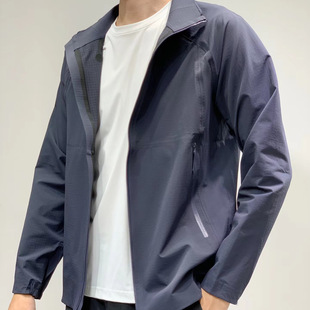 Xiaodi Early Autumn Men's Outdoor Functional Simple Full Pressure Adhesive Outdoor Casual Three-dimensional Cutting Men's Commuter Jacket