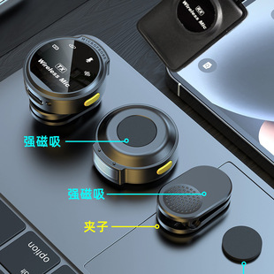 New J6 camera mobile phone universal wireless collar clip microphone outdoor live shooting short video recording small microphone