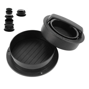 Round meat press manual hamburger meat press rice ball mold manual plastic hamburger meat press tool