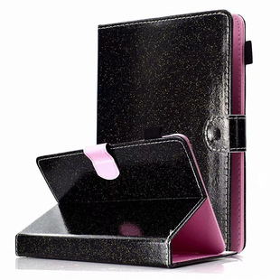Factory Direct supply suitable for 7-inch 8-inch 10-inch universal car line flat leather case glitter PU leather drop-resistant protective case