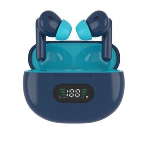 Cross-border Explosions Wireless Digital Display Dual-microphone ENC Headset In-ear Private Model Noise Reduction Bluetooth Headset Long Endurance