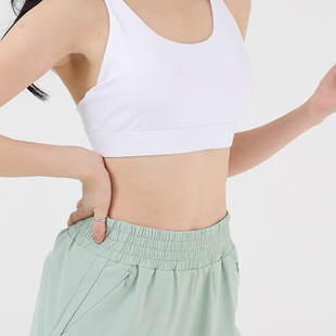 New One-piece Sports Underwear Seam Quick-drying Yoga Clothing Casual Running Tights Shockproof Non-stress Bra