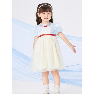 Snow White princess dress for children dress baby 2023 new summer princess dress for girls delicate sweet
