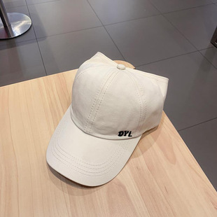 Ins Korean Style Baseball Cap Girl's Bow Sweet Cute Romantic Pink Hat All-Match Soft Top Cap