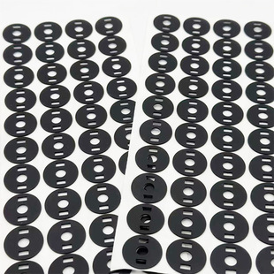 Silicone foot pad self-adhesive foot pad round furniture silicone non-slip foot pad electrical shock absorption seal silicone gasket washer