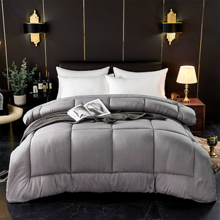 Hotel white quilt core hotel bed & breakfast quilt thickened student worker dormitory single quilt anti-epidemic relief supplies