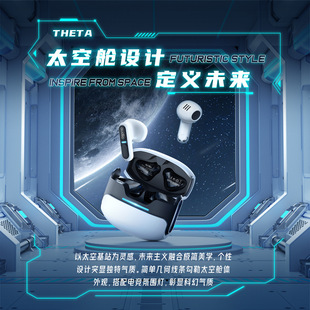 Lanston TG11 new Real Wireless low latency half in-ear Bluetooth headset for Apple Huawei Xiaomi