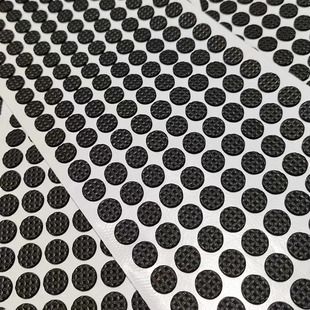 Large amount of adhesive EVA foam foot pad round shading 2mm rubber pad electronic accessories black EVA sound insulation shock pad