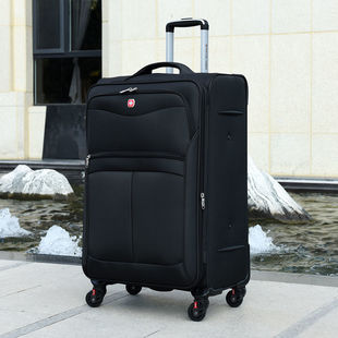 Swiss Army Knife Luggage Men's Large Capacity Super Large Password Box Women's Oxford Cloth Trolley Case Universal Wheel Expansion Luggage