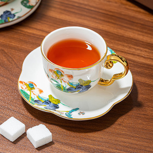 Yanze New Chinese Tea Set Home Living Room Light Luxury High-end Afternoon Tea Teapot Tea Cup Complete Gift Box Gift Set